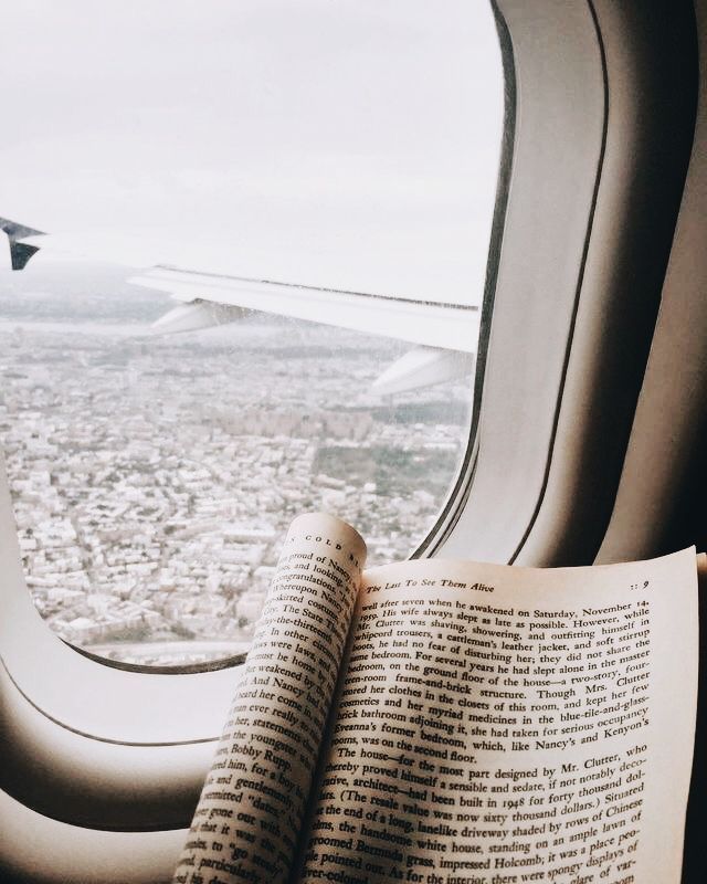 airplane window
